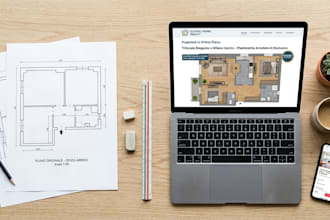 design 2d visual floor plans for real estate listings and airbnb