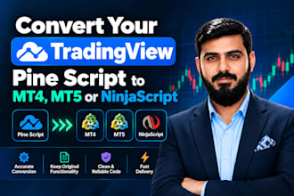convert tradingview pine script to mt4 mt5 or ninjascript