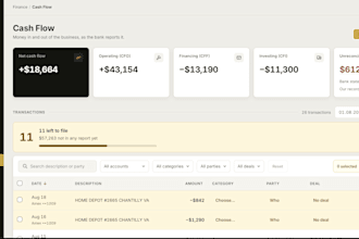 set up and clean up your qb bookkeeping and cash flow report