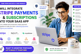 integrate stripe subscriptions and payments into your saas app