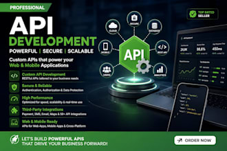 design secure, scalable rest apis with efficient database integration