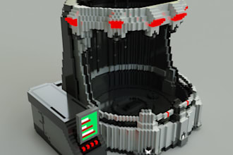 do minecraft animation, minecraft model, attack, idle, death and boss animations