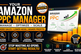 be your amazon ppc manager, amazon ads campaign management
