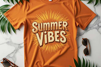 summer retro t shirt design vintage hand drawn merch design pod designs city pop