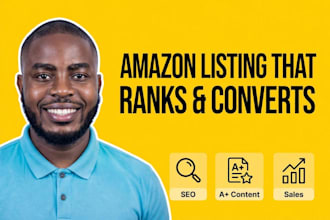 write amazon listing that ranks and converts