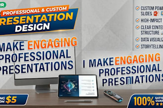 design professional and engaging powerpoint presentation