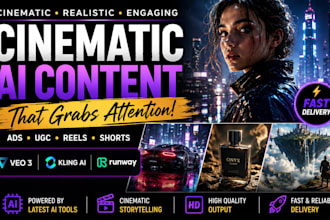 realistic ai ugc ads for your brand, product, or social media ai spokesperson