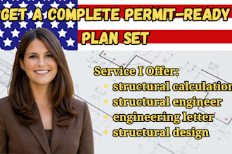 provide structural analysis calculation and engineering drawing colorado texas