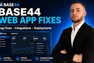 fix, improve and deploy your base44 web app