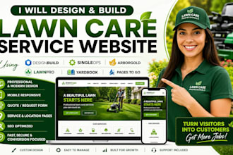 build singleops arborgold lawnpro yardbook pages to go lawn care service website