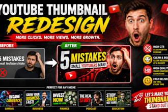 redesign youtube thumbnails for higher click appeal