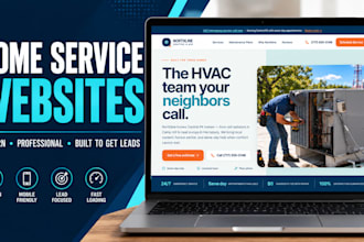 build a modern website for your home service business