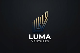 design a modern vertical lines logo for your brand