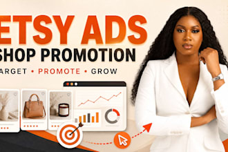 setup and manage etsy ads to promote your shop and products