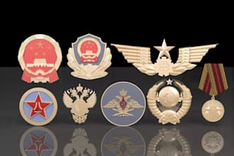 do medal design, medallion, badge design, sport medal, trophy design for event