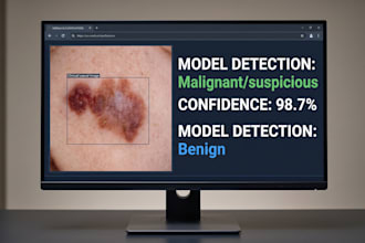 create and train dl model for medical image classification