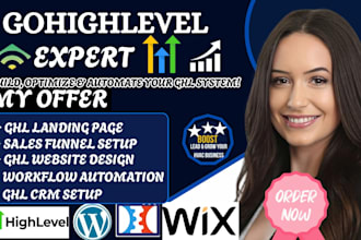gohighlevel landing page gohighlevel sales funnel go highlevel website