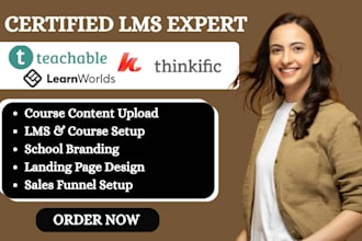 build, upload and set up your online course on any lms