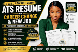 rewrite your ats resume for career change and new job