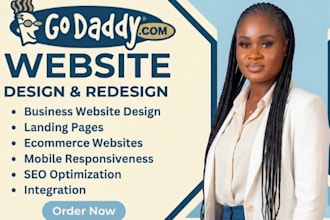design godaddy website redesign godaddy website design develop godaddy