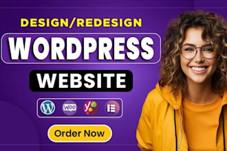 design a fast, mobile responsive wordpress site for small businesses