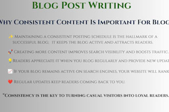 write engaging and SEO blog posts