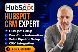 implement hubspot CRM and automate workflows