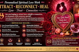 cast a powerful love spell for attraction and reconciliation