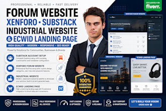 install and customize a professional xenforo  forum website