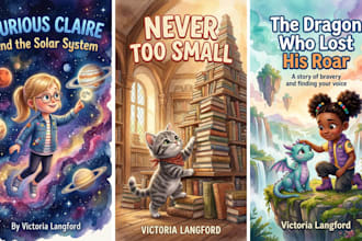 illustrate your children book and picture book