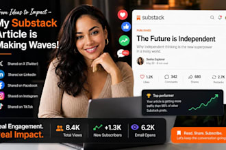 do professional ai video for your substack article and grow subscribers
