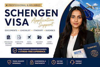 help you with your schengen visa application and documents