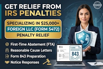 write your irs penalty abatement letter, form 843, and resolve tax notices