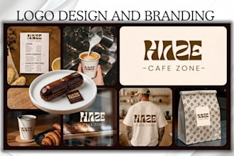 design custom logo, branding, posters