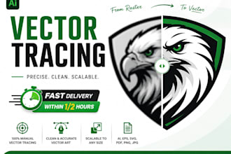 do vectorize logo, vector tracing, image to vector svg