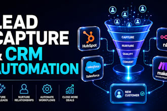 automate your lead capture and CRM pipeline workflows