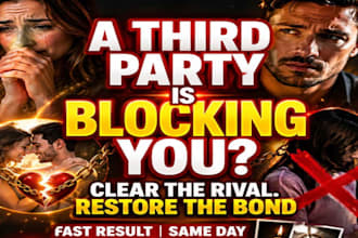 cast third party removal spell  to remove interferences from your relationship