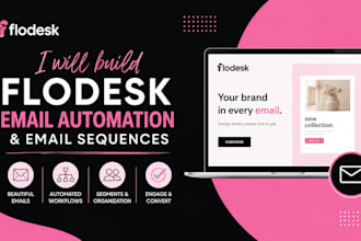 build flodesk email marketing automation, workflows and email sequences