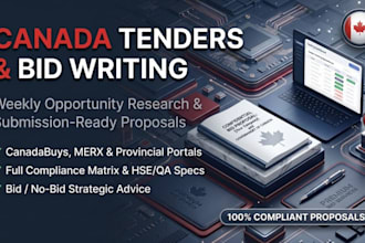 find and bid rfp, rfq, tender, and create a winning response for your company