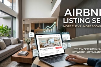 write an SEO optimized airbnb listing description that boosts bookings