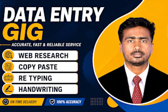 do data entry copy paste