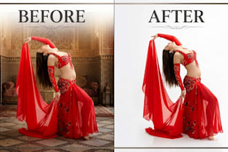 do professional photo background removal with absolute care
