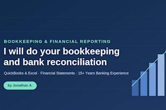 do bookkeeping and bank reconciliation in quickbooks or excel