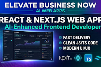build responsive react and nextjs web apps with ai
