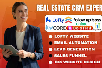 kvcore boldtrail gohighlevel automation, lofty crm zapier integration wise agent