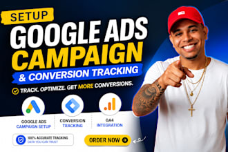 setup google ads campaign and conversion tracking