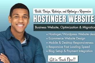 design or redesign hostinger website hostinger website migration hostinger seo