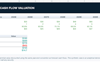 create an equity research report and valuation model for a public company