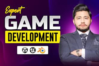 do unity game development as unity developer for mobile game, unreal engine