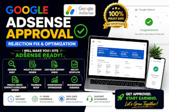 get google adsense approval, fix adsense rejection issue